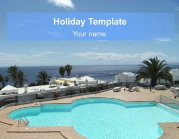 Holiday powerpoint template