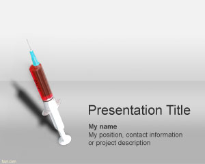 Syringe powerpoint design