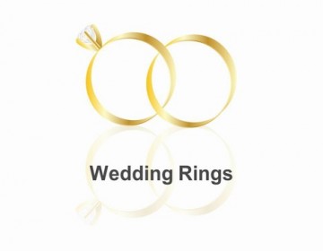 Wedding rings powerpoint template