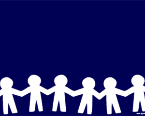 Paper dolls powerpoint design