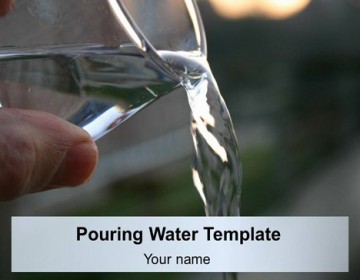 Water powerpoint template