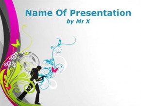 Guitarist powerpoint design