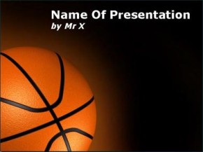 Basket ball powerpoint design
