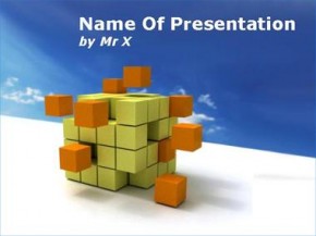 Cubes powerpoint design
