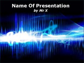 Electric field powerpoint design