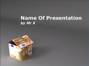 House of money powerpoint design