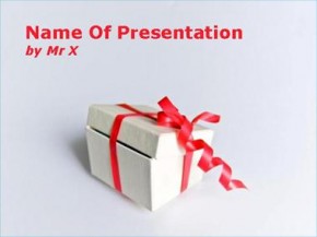 Present box powerpoint design