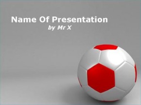 Soccer ball powerpoint design
