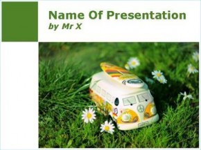 Toy car powerpoint design